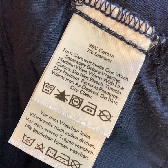 Eddie Bauer Navy shorts size 18 - Picture 6 of 6